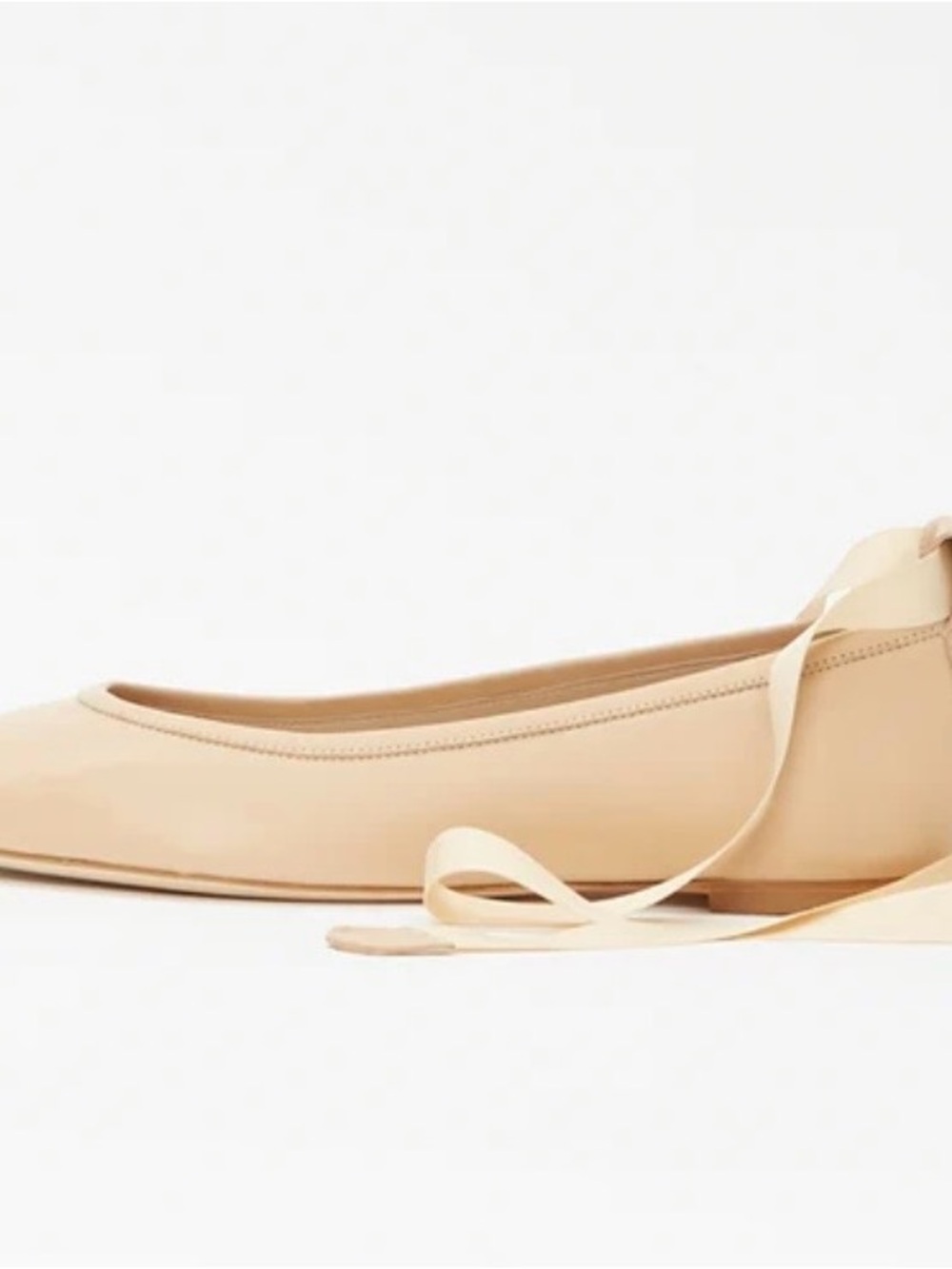 Jamie Haller removable strap Pointe flat - Picture 2 of 6